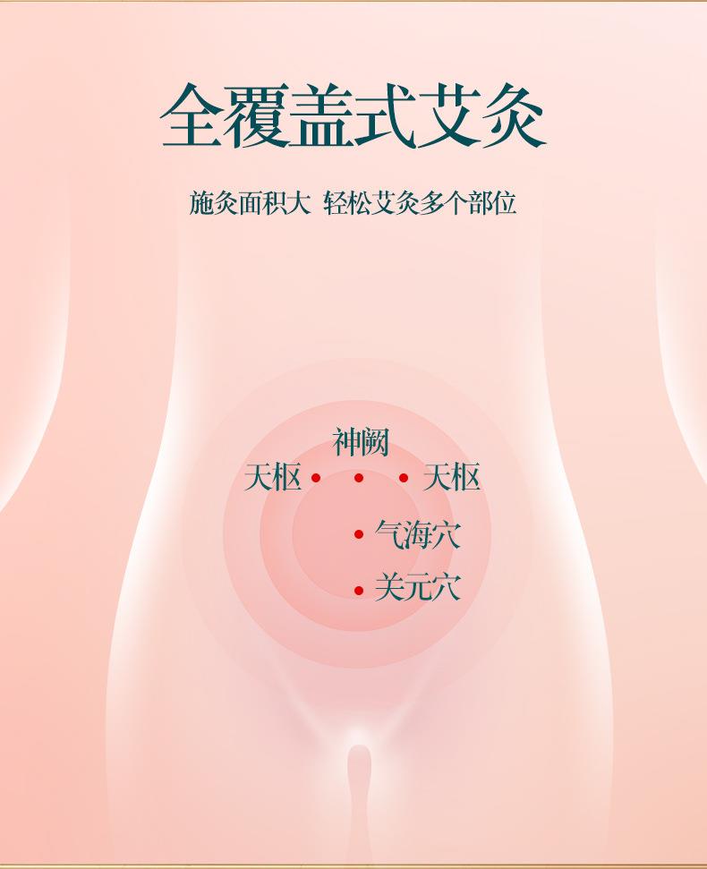 妙艾堂香身艾灸宝 艾绒无烟电加热艾灸香身艾宝 批发家用热敷宝