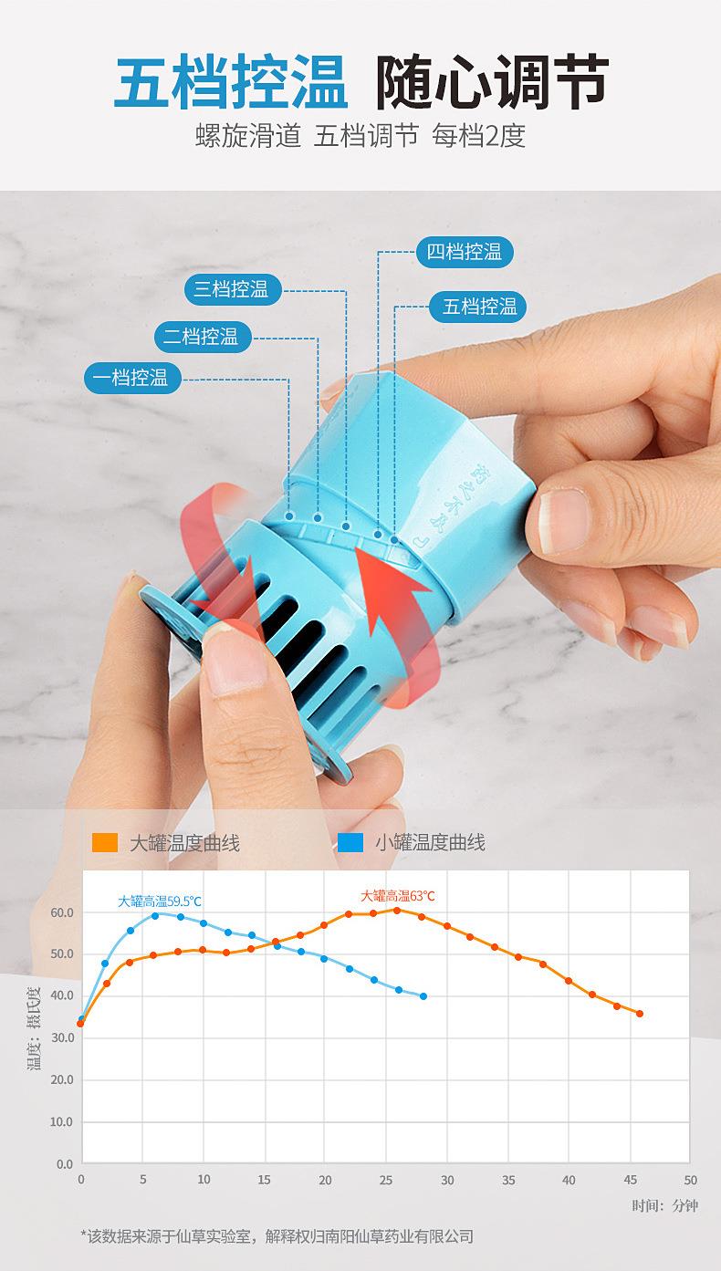 天才百穴灸套装艾柱随身灸艾灸盒厂家批发艾眼艾柱艾眼贴一件代发